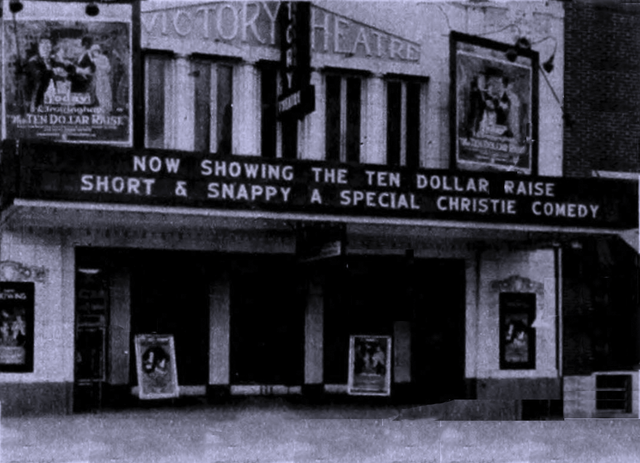Victory Theatre - 1922 Photo (newer photo)